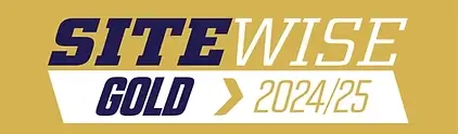SiteWise Gold 2024/25 accreditation held by Builders Levin.
